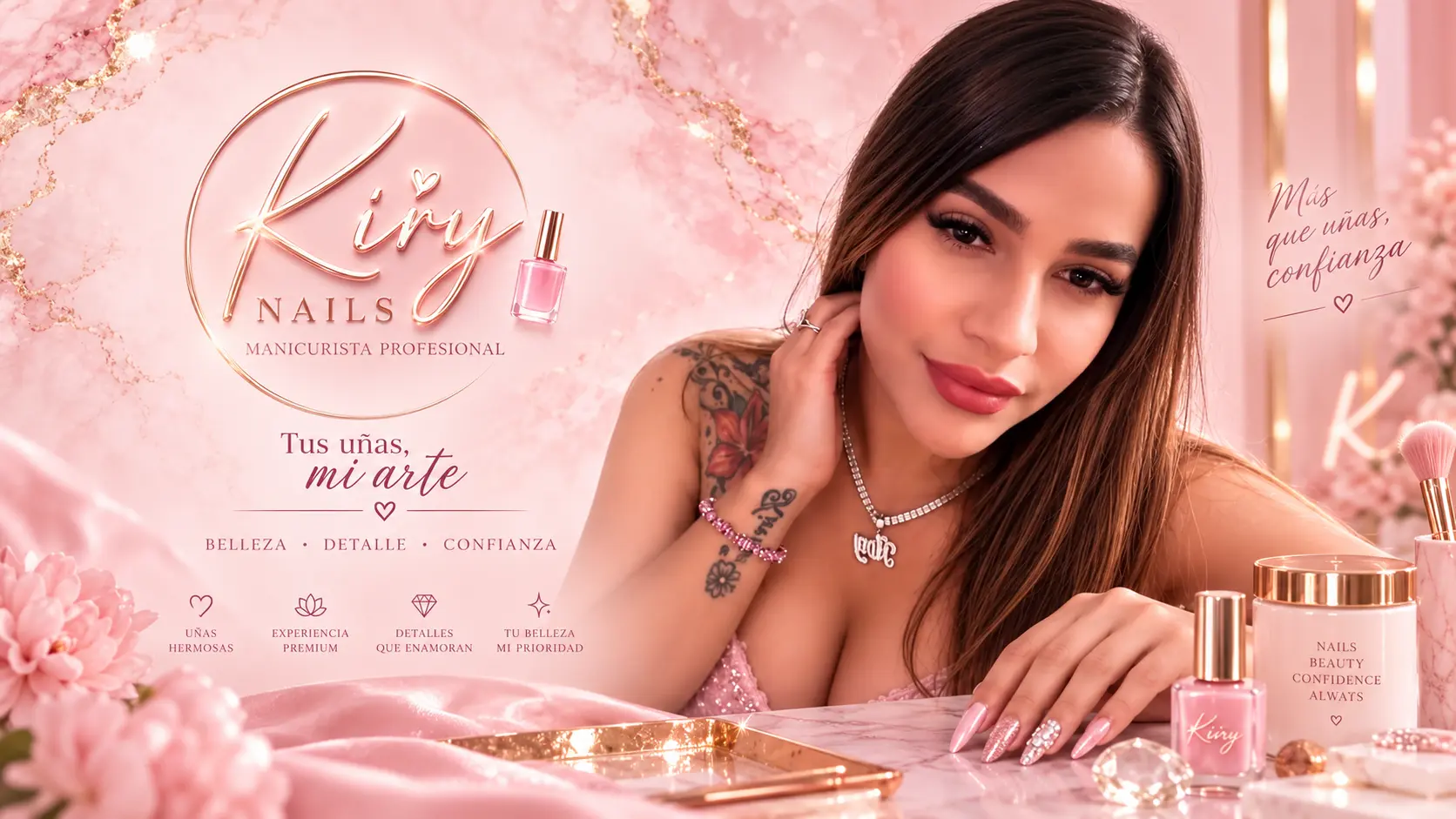 Kiry, nail artist de Kiry Nails en Irving, Texas